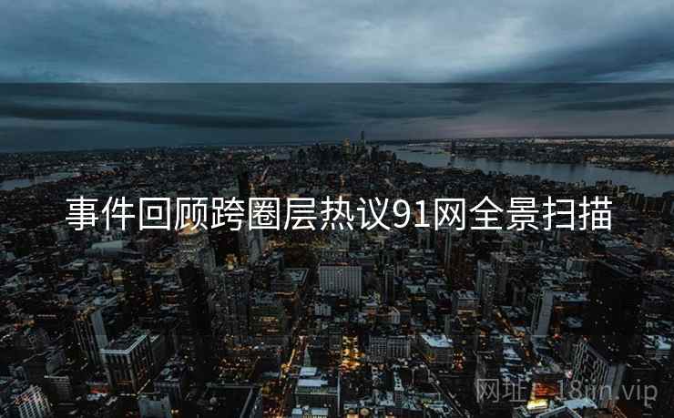 事件回顾跨圈层热议91网全景扫描  第2张