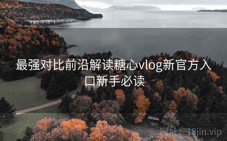 最强对比前沿解读糖心vlog新官方入口新手必读  第2张