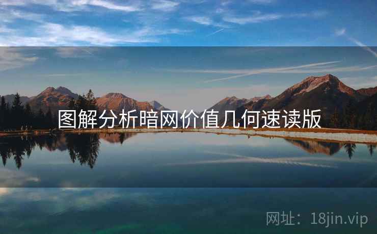 图解分析暗网价值几何速读版  第2张